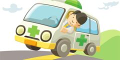 Cartoon Ambulance Slide