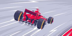 Formula Racing Crazy Car Game