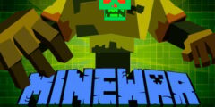 MineWar Soldiers vs Zombies