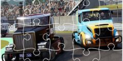 Racing Trucks Jigsaw