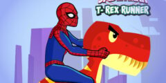 Spiderman T-Rex Runner