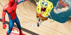 Super spongebob spiderman