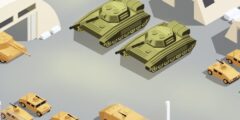 Tank Army Parking