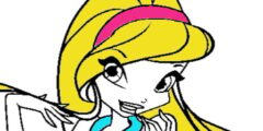 Winx Coloring Page Game